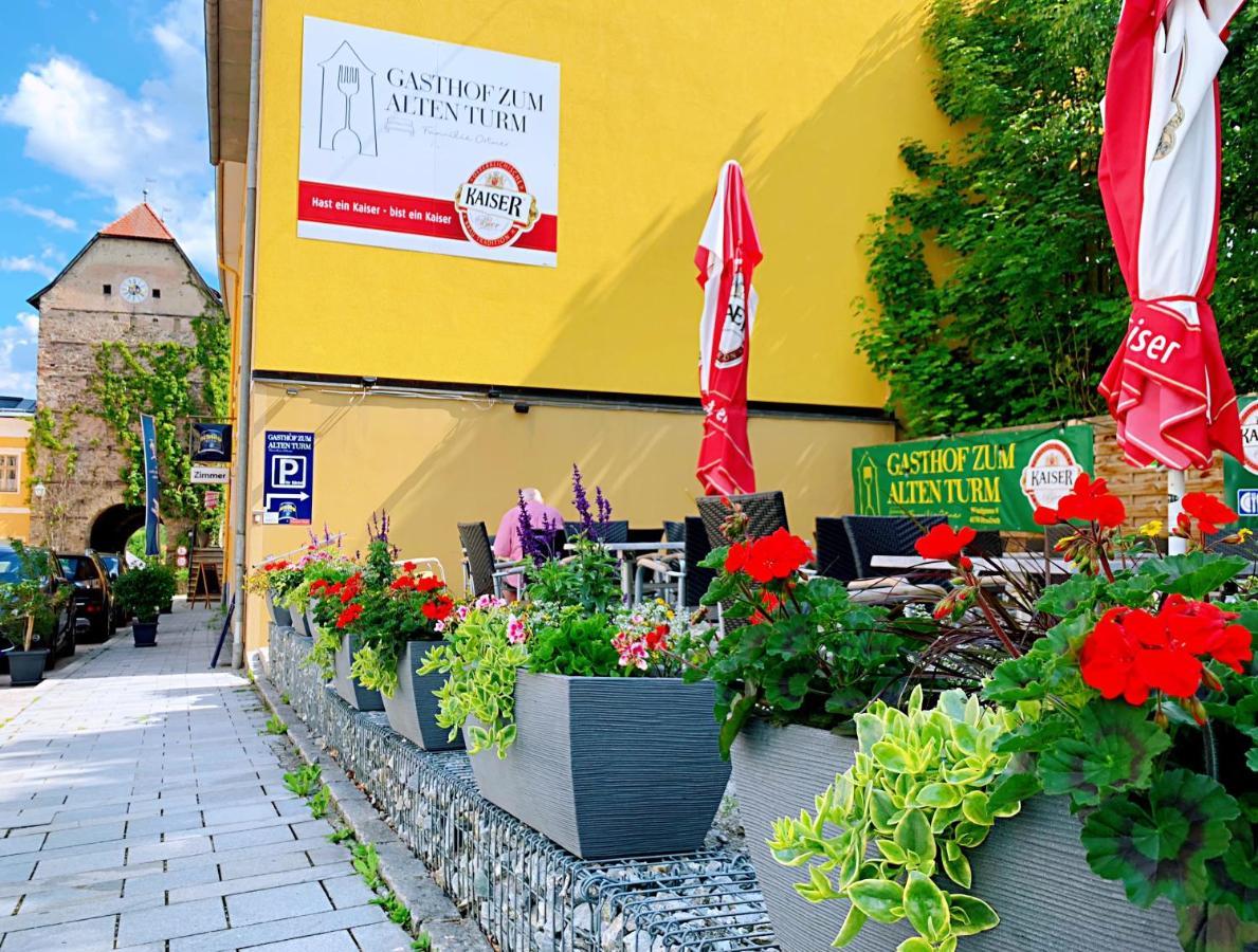 Gasthof 'Zum Alten Turm' Haslach an der Mühl Exterior foto