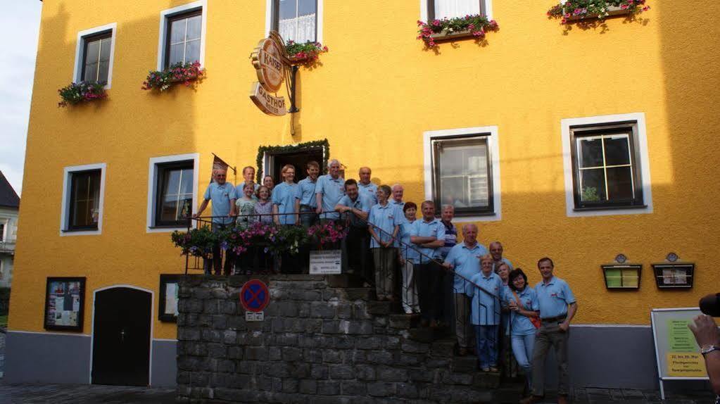 Gasthof 'Zum Alten Turm' Haslach an der Mühl Exterior foto